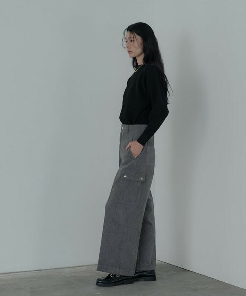 GALLEST / ギャレスト ニット・セーター | フォルムスリーブコンシャスニット | 詳細16