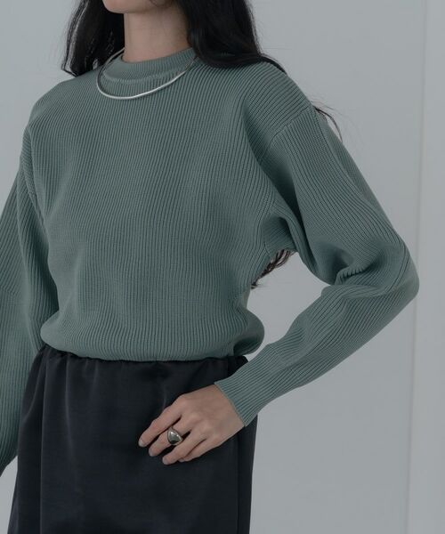GALLEST / ギャレスト ニット・セーター | フォルムスリーブコンシャスニット | 詳細6