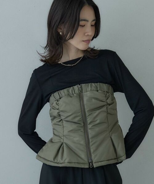 GALLEST / ギャレスト ダウンジャケット・ベスト | MA1ビスチェ | 詳細2