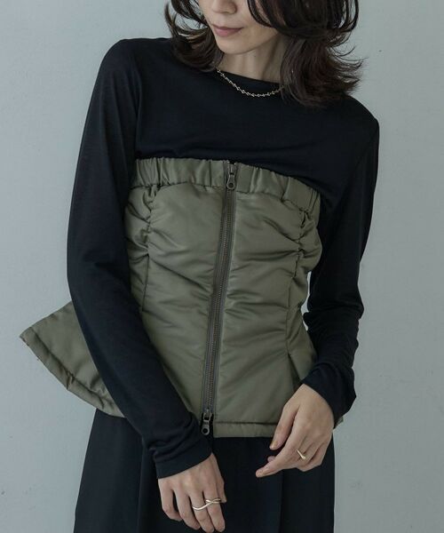 GALLEST / ギャレスト ダウンジャケット・ベスト | MA1ビスチェ | 詳細4
