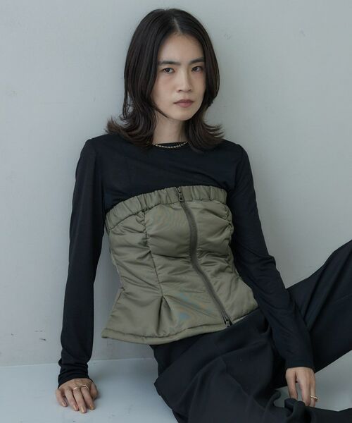 GALLEST / ギャレスト ダウンジャケット・ベスト | MA1ビスチェ | 詳細9