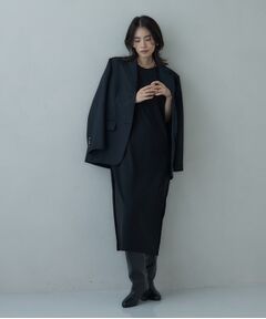 GALLEST / ギャレスト ロング・マキシ丈ワンピース | サイドラインジョーゼットワンピース