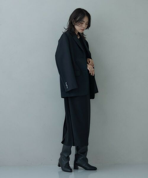 GALLEST / ギャレスト ロング・マキシ丈ワンピース | サイドラインジョーゼットワンピース | 詳細13