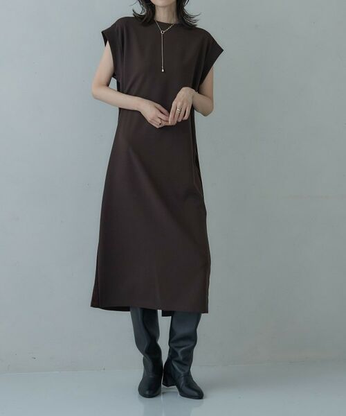 GALLEST / ギャレスト ロング・マキシ丈ワンピース | サイドラインジョーゼットワンピース | 詳細2