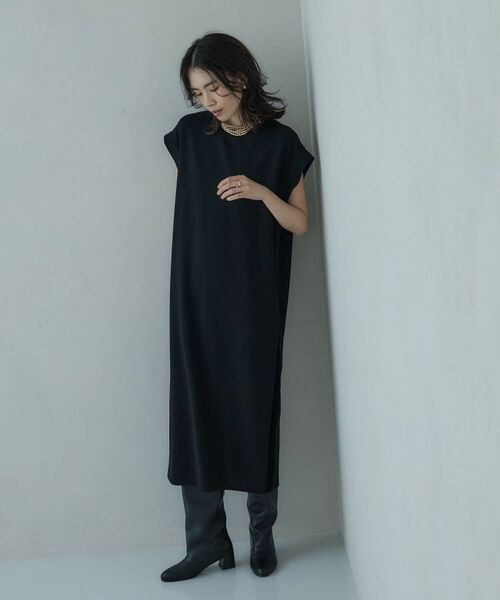 GALLEST / ギャレスト ロング・マキシ丈ワンピース | サイドラインジョーゼットワンピース | 詳細8