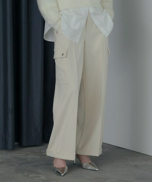 GALLEST / ギャレスト パンツ | コーデュロイカーゴパンツ(アイボリー(004))