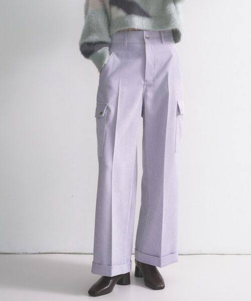 GALLEST / ギャレスト パンツ | コーデュロイカーゴパンツ(ラベンダー(080))
