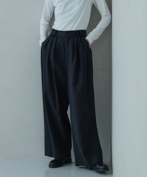 GALLEST / ギャレスト パンツ | タックワイドパンツ | 詳細10