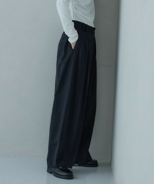 GALLEST / ギャレスト パンツ | タックワイドパンツ | 詳細12