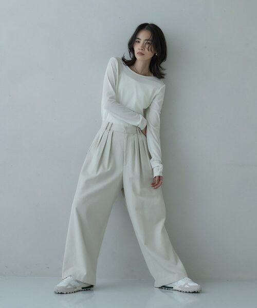 GALLEST / ギャレスト パンツ | タックワイドパンツ | 詳細16