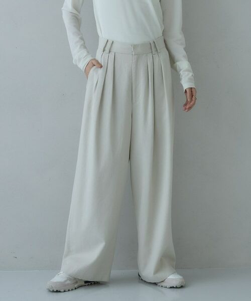 GALLEST / ギャレスト パンツ | タックワイドパンツ | 詳細18