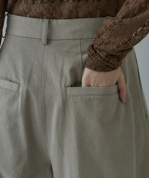 GALLEST / ギャレスト パンツ | タックワイドパンツ | 詳細7