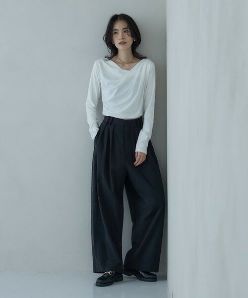 GALLEST / ギャレスト パンツ | タックワイドパンツ | 詳細8