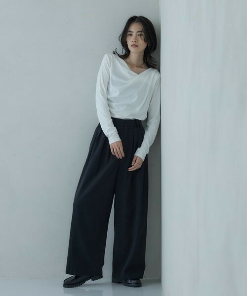GALLEST / ギャレスト パンツ | タックワイドパンツ | 詳細9
