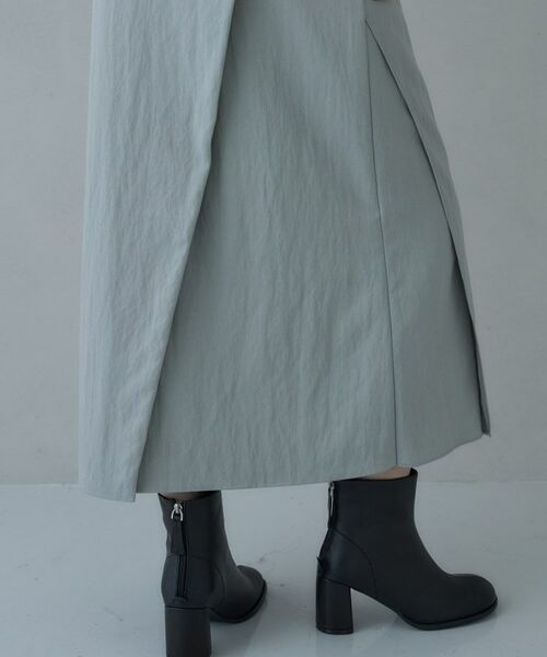 GALLEST / ギャレスト ロング・マキシ丈スカート | シャインツイルラップスカート | 詳細8