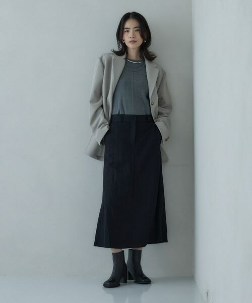 GALLEST / ギャレスト ロング・マキシ丈スカート | シャインツイルラップスカート | 詳細9