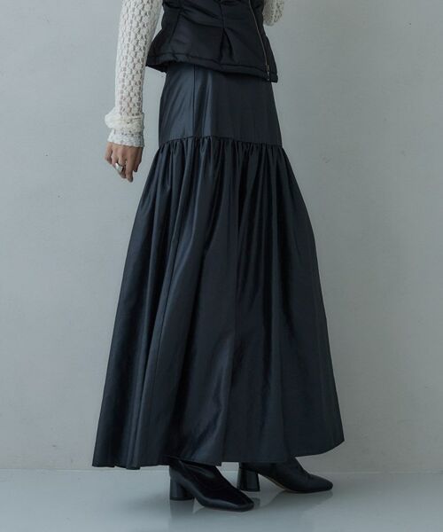 GALLEST / ギャレスト ロング・マキシ丈スカート | レザーライクマキシスカート | 詳細10