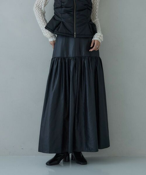 GALLEST / ギャレスト ロング・マキシ丈スカート | レザーライクマキシスカート | 詳細11