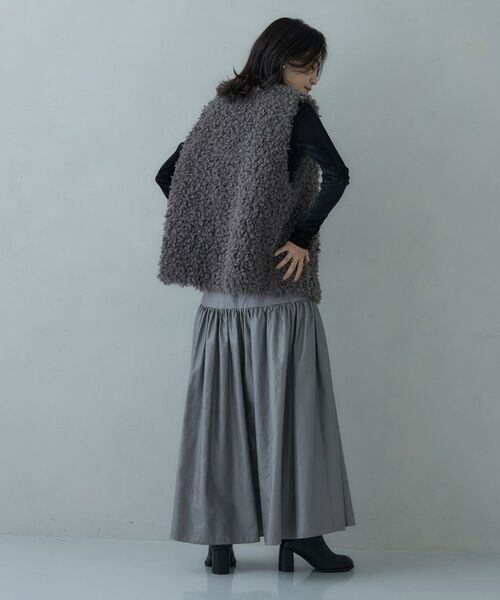 GALLEST / ギャレスト ロング・マキシ丈スカート | レザーライクマキシスカート | 詳細14