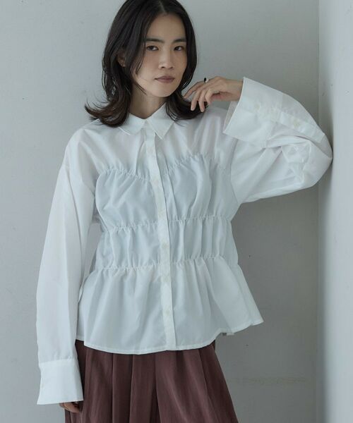 GALLEST / ギャレスト シャツ・ブラウス | ブロードシャーリングシャツ | 詳細11