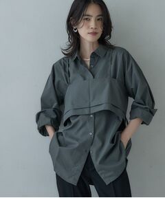 GALLEST / ギャレスト シャツ・ブラウス | ビスチェセットブロードシャツ