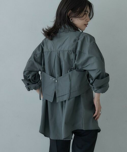 GALLEST / ギャレスト シャツ・ブラウス | ビスチェセットブロードシャツ | 詳細12