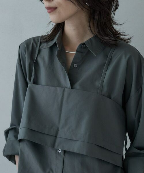 GALLEST / ギャレスト シャツ・ブラウス | ビスチェセットブロードシャツ | 詳細14