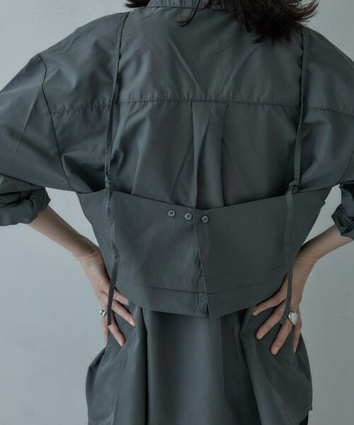 GALLEST / ギャレスト シャツ・ブラウス | ビスチェセットブロードシャツ | 詳細15