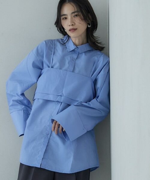 GALLEST / ギャレスト シャツ・ブラウス | ビスチェセットブロードシャツ | 詳細21