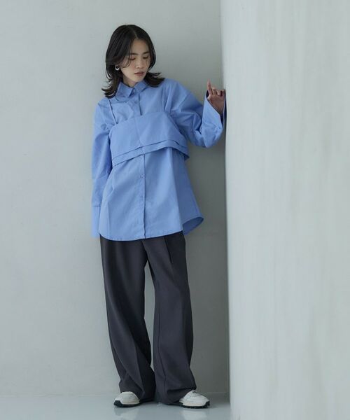 GALLEST / ギャレスト シャツ・ブラウス | ビスチェセットブロードシャツ | 詳細22