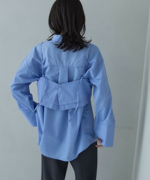 GALLEST / ギャレスト シャツ・ブラウス | ビスチェセットブロードシャツ | 詳細23