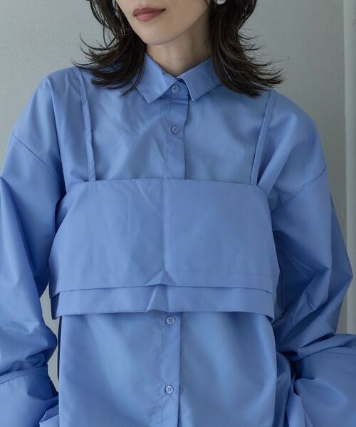 GALLEST / ギャレスト シャツ・ブラウス | ビスチェセットブロードシャツ | 詳細26