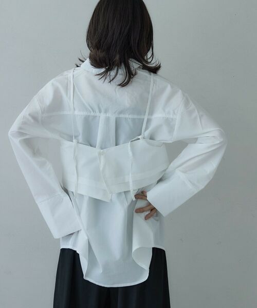 GALLEST / ギャレスト シャツ・ブラウス | ビスチェセットブロードシャツ | 詳細5
