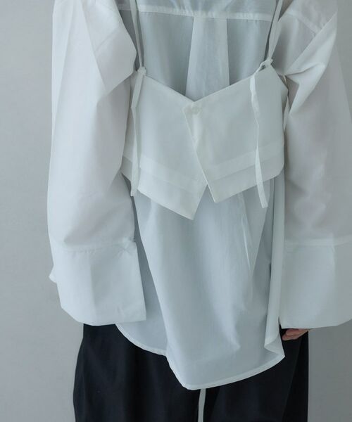 GALLEST / ギャレスト シャツ・ブラウス | ビスチェセットブロードシャツ | 詳細7
