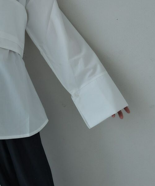 GALLEST / ギャレスト シャツ・ブラウス | ビスチェセットブロードシャツ | 詳細8