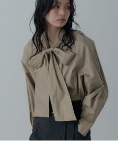 GALLEST / ギャレスト シャツ・ブラウス | タイプライター2Wayボウタイブラウス