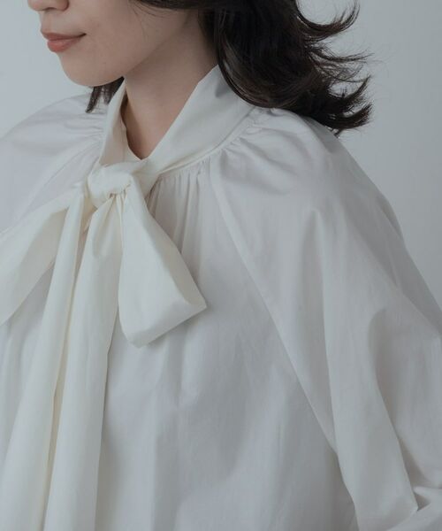 GALLEST / ギャレスト シャツ・ブラウス | タイプライター2Wayボウタイブラウス | 詳細12