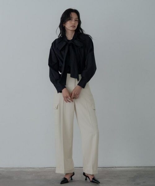 GALLEST / ギャレスト シャツ・ブラウス | タイプライター2Wayボウタイブラウス | 詳細14