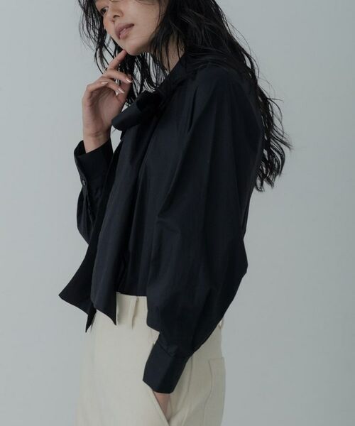 GALLEST / ギャレスト シャツ・ブラウス | タイプライター2Wayボウタイブラウス | 詳細15