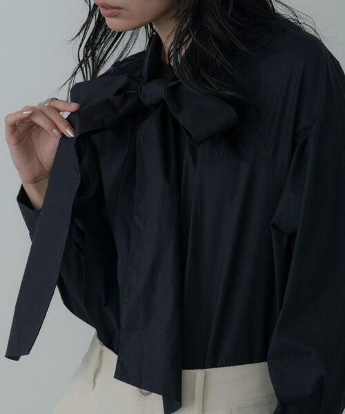 GALLEST / ギャレスト シャツ・ブラウス | タイプライター2Wayボウタイブラウス | 詳細17