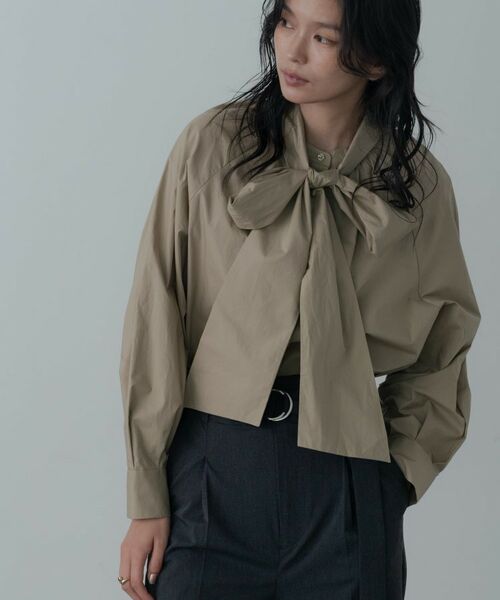 GALLEST / ギャレスト シャツ・ブラウス | タイプライター2Wayボウタイブラウス | 詳細3