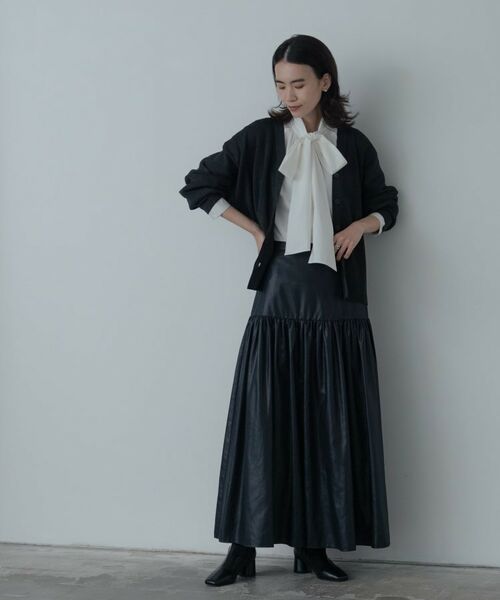 GALLEST / ギャレスト シャツ・ブラウス | タイプライター2Wayボウタイブラウス | 詳細6