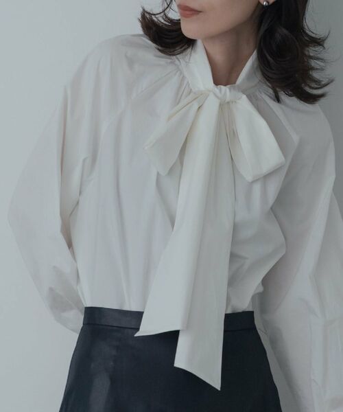 GALLEST / ギャレスト シャツ・ブラウス | タイプライター2Wayボウタイブラウス（ホワイト(001)）