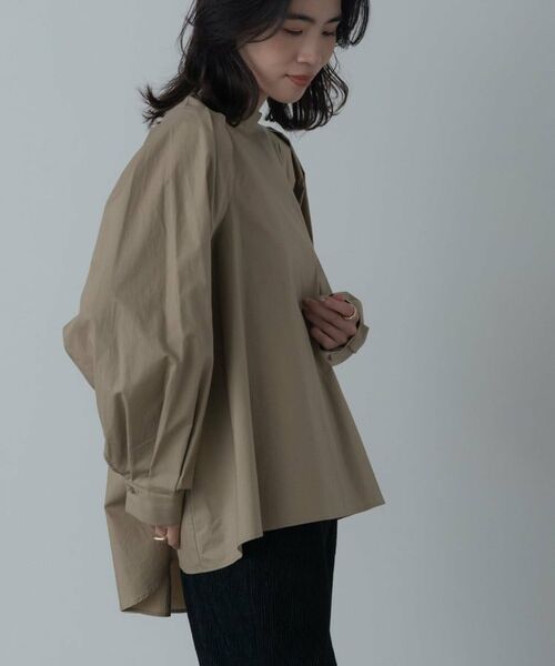 GALLEST / ギャレスト シャツ・ブラウス | タイプライターボリュームスリーブブラウス | 詳細1