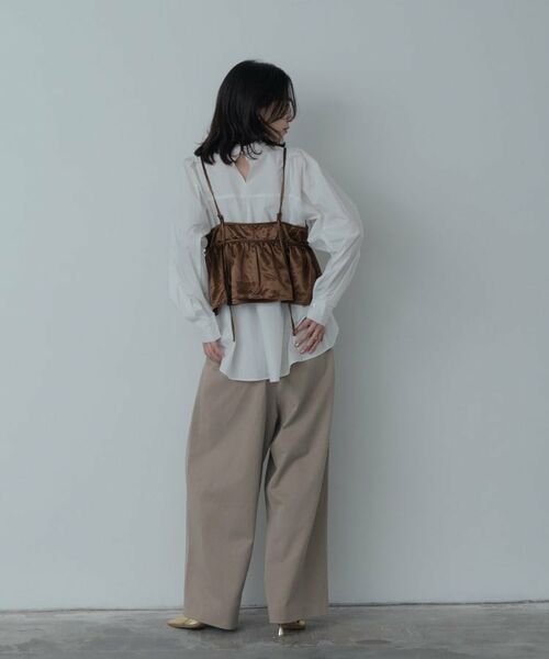 GALLEST / ギャレスト シャツ・ブラウス | タイプライターボリュームスリーブブラウス | 詳細16