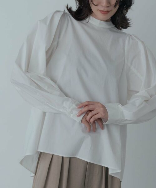 GALLEST / ギャレスト シャツ・ブラウス | タイプライターボリュームスリーブブラウス | 詳細17