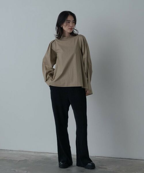 GALLEST / ギャレスト シャツ・ブラウス | タイプライターボリュームスリーブブラウス | 詳細6