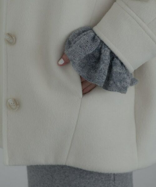 GALLEST / ギャレスト その他アウター | ビッグカラーダブルフェイスコート | 詳細11