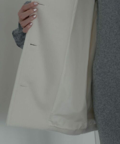 GALLEST / ギャレスト その他アウター | ビッグカラーダブルフェイスコート | 詳細12