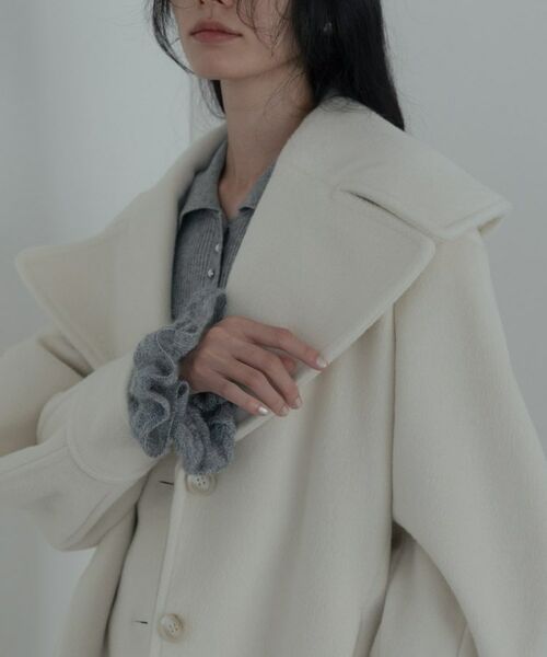 GALLEST / ギャレスト その他アウター | ビッグカラーダブルフェイスコート | 詳細13